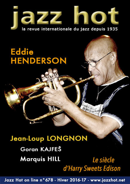 Chronique de jazz hot février 2017 (Quartet C Brenner / M Jacobsen / PP Pozzi / G Naturel)